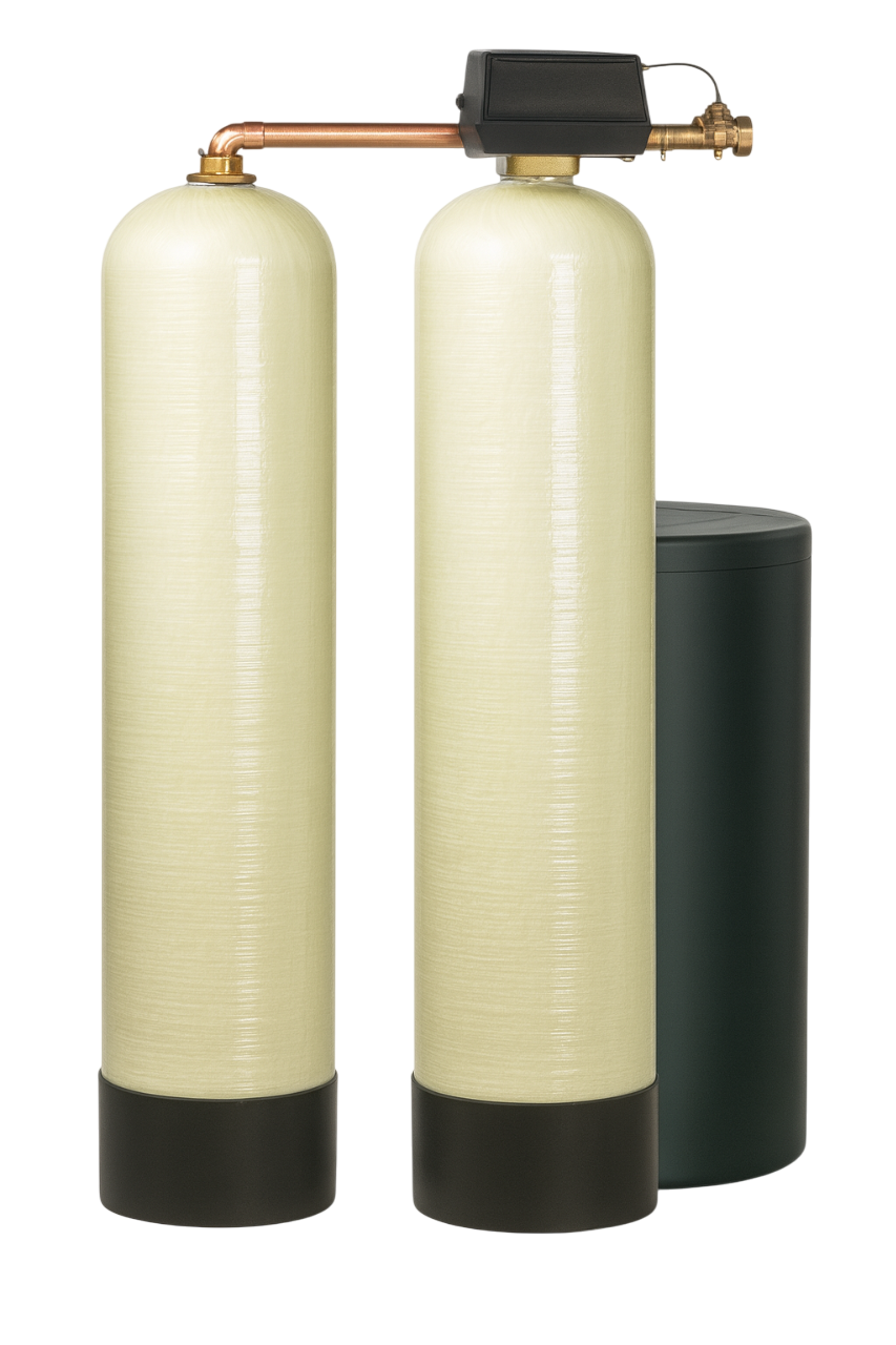 Ablandador  de  agua  con  Válvula  Fleck  9500